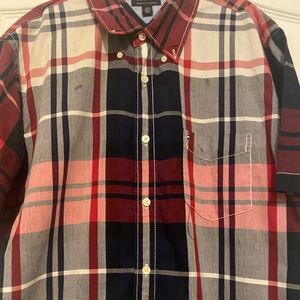 Tommy Hilfiger short sleeve men shirt . Multicolor